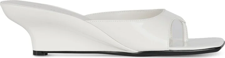 Jeffrey Campbell Honey-Bun Sculpted Demi-Wedge Sandals - Image 10