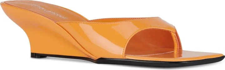 Jeffrey Campbell Honey-Bun Sculpted Demi-Wedge Sandals