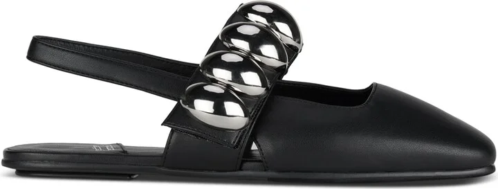 Jeffrey Campbell Manon Dome-Studded Slingback Flats - Image 2