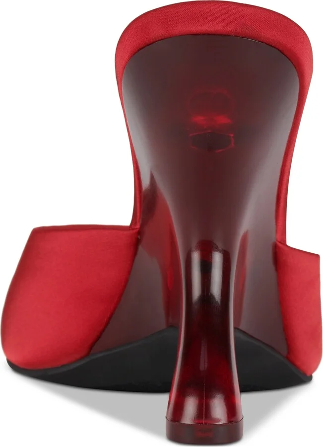 Jeffrey Campbell Mew-2 Sculpted Vinyl Wedge Sandals - Image 3