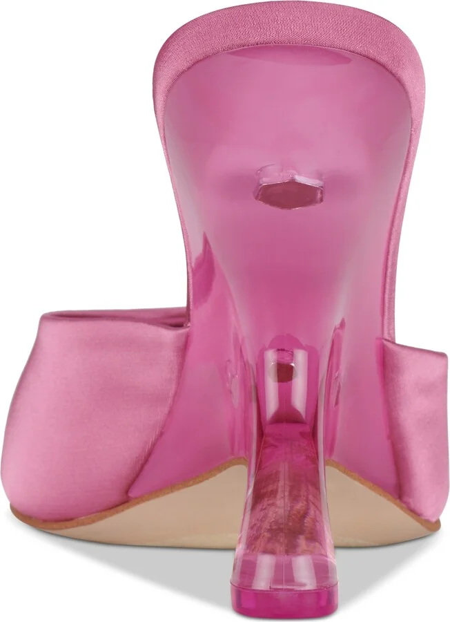 Jeffrey Campbell Mew-2 Sculpted Vinyl Wedge Sandals - Image 7