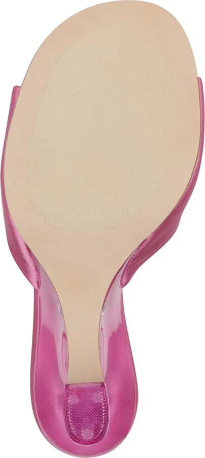 Jeffrey Campbell Mew-2 Sculpted Vinyl Wedge Sandals - Image 9