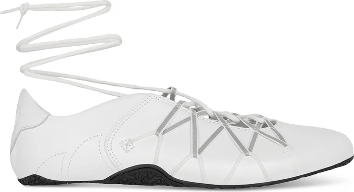 Jeffrey Campbell Regimen Lace-Up Ballet Sneakers - Image 2