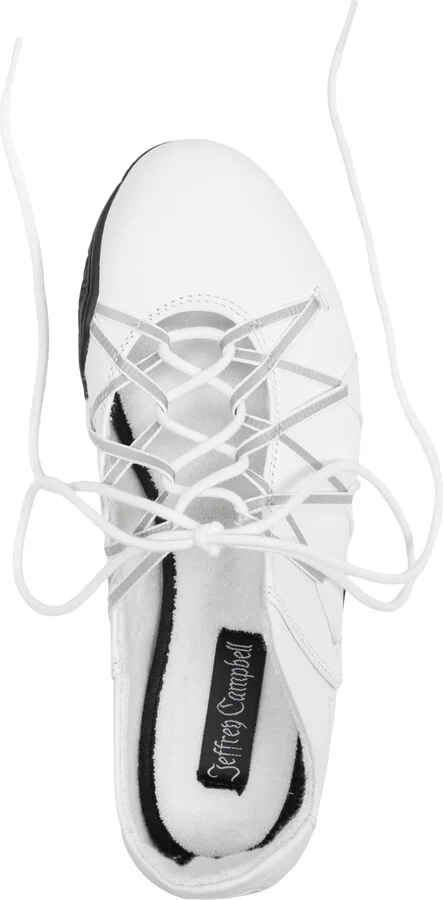 Jeffrey Campbell Regimen Lace-Up Ballet Sneakers - Image 4