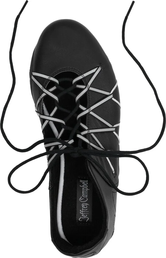 Jeffrey Campbell Regimen Lace-Up Ballet Sneakers - Image 8