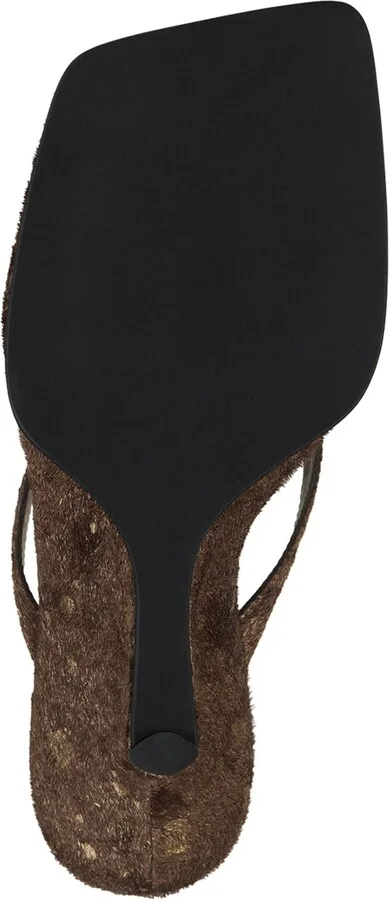 Jeffrey Campbell Romee-f Sculpted Wedge Thong Sandals - Image 5