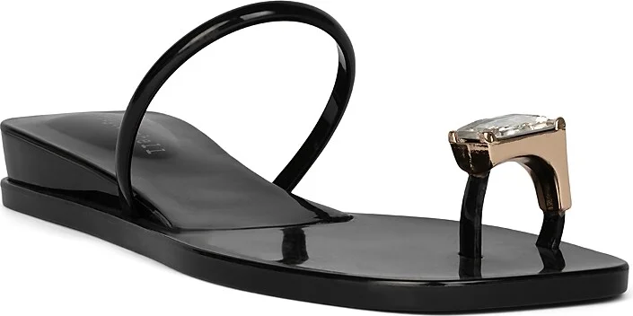 Jeffrey Campbell Women's Balia Jelly Thong Flats
