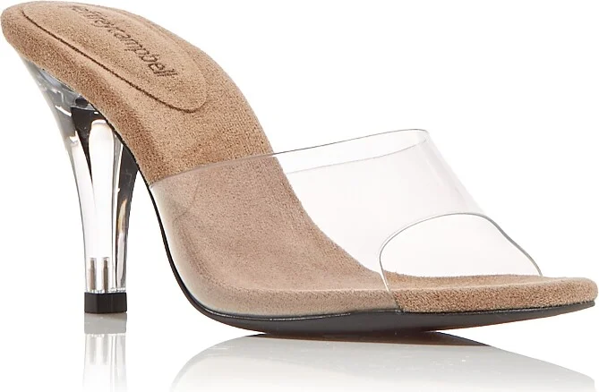 Nude Suede Clear