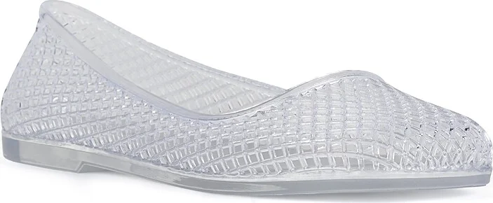 Jeffrey Campbell Women's Day-Off Cutout Jelly Flats