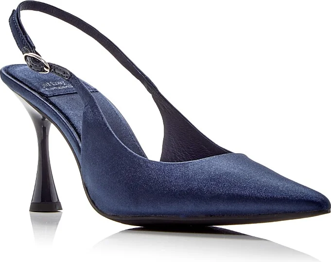 Navy Satin
