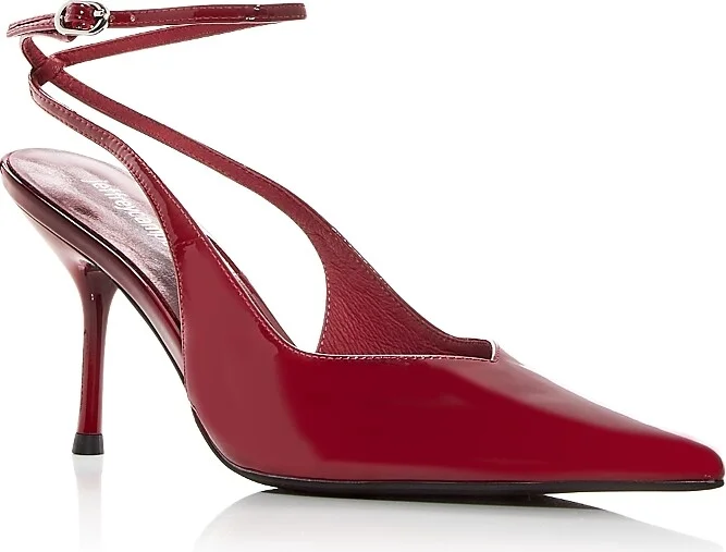 Jeffrey Campbell Women's Executive Pointed Toe Slingback Pumps