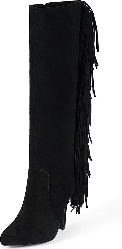 Jeffrey Campbell Women's Old West Fringe Boots