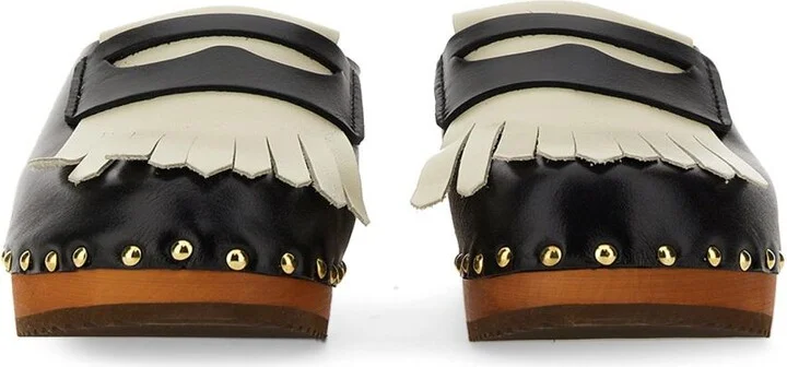 Jejia Leather Clogs - Image 4