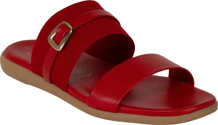 Jelani Square Toe Slide Sandal
