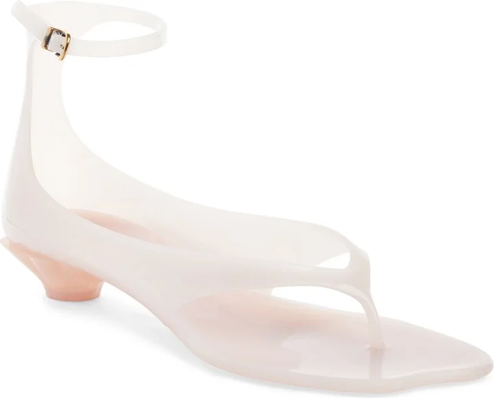 Jelly Ankle Strap Sandal