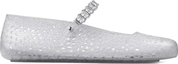 Jelly ballet flats