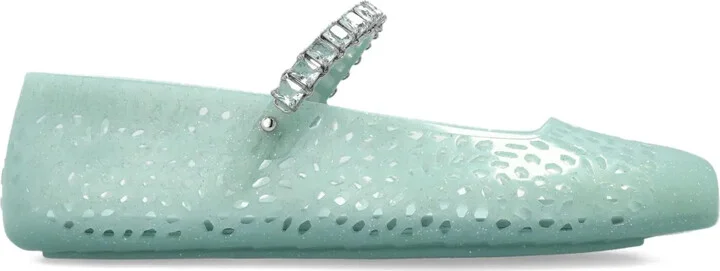 Jelly ballet flats