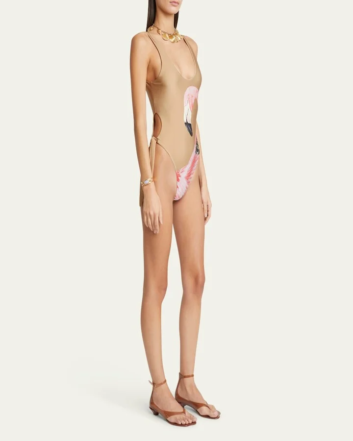 Jelly Thong Ankle-Strap Sandals - Image 2