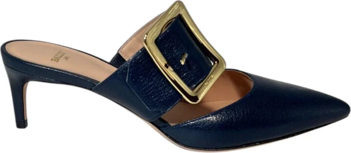 Jemina 6238170 Women's Midnight Calf Leather Pumps