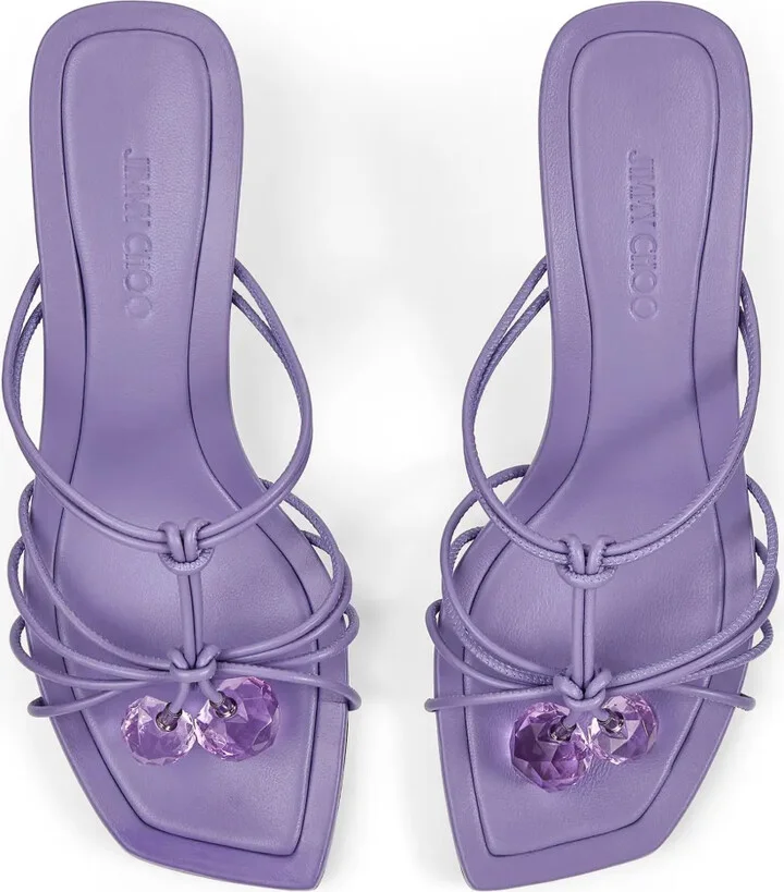 Jemma 50mm leather mules - Image 4