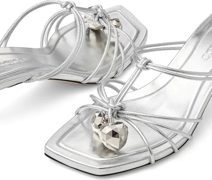 Jemma 50mm leather sandals - Image 5