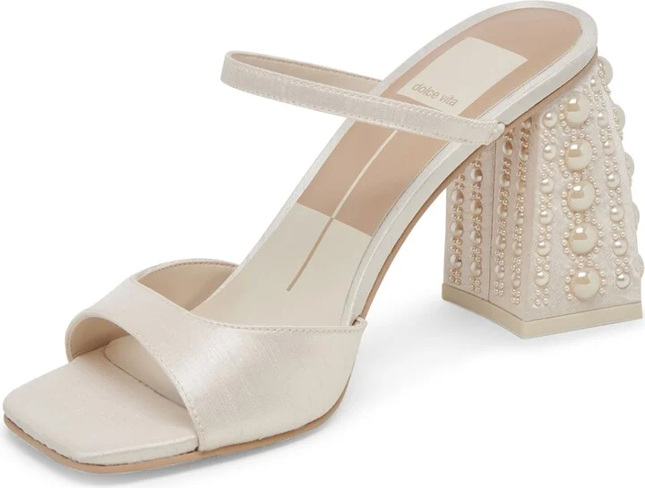Jemmy Imitation Pearl Slide Sandal - Image 11