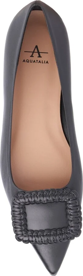 Jena Buckle Weatherproof Pointed Toe Flat - Image 5