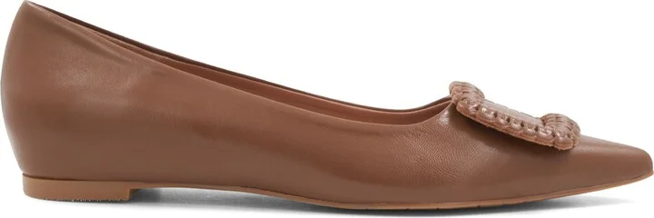 Jena Water Repellent Pointed Toe Flat - Image 2