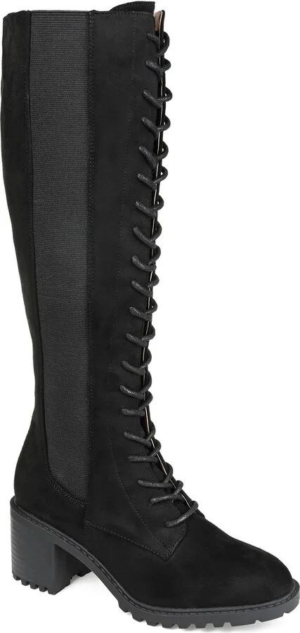 Jenicca Lace-Up Tall Boot