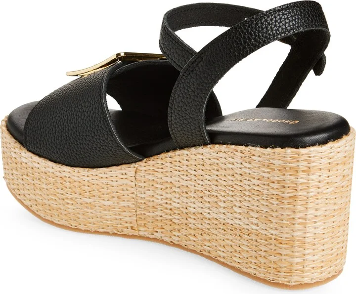 Jenis Ankle Strap Platform Wedge Sandal - Image 2