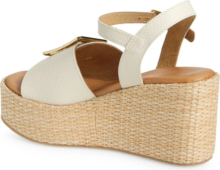 Jenis Ankle Strap Platform Wedge Sandal - Image 8