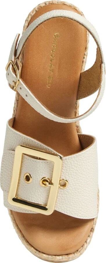 Jenis Ankle Strap Platform Wedge Sandal - Image 11