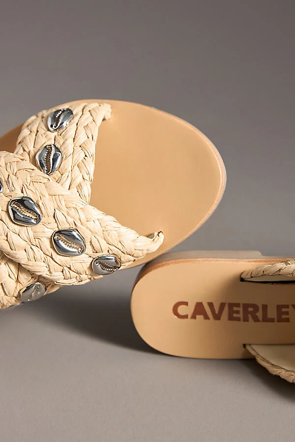Jenkin Embellished Shell Slide Sandals - Image 3