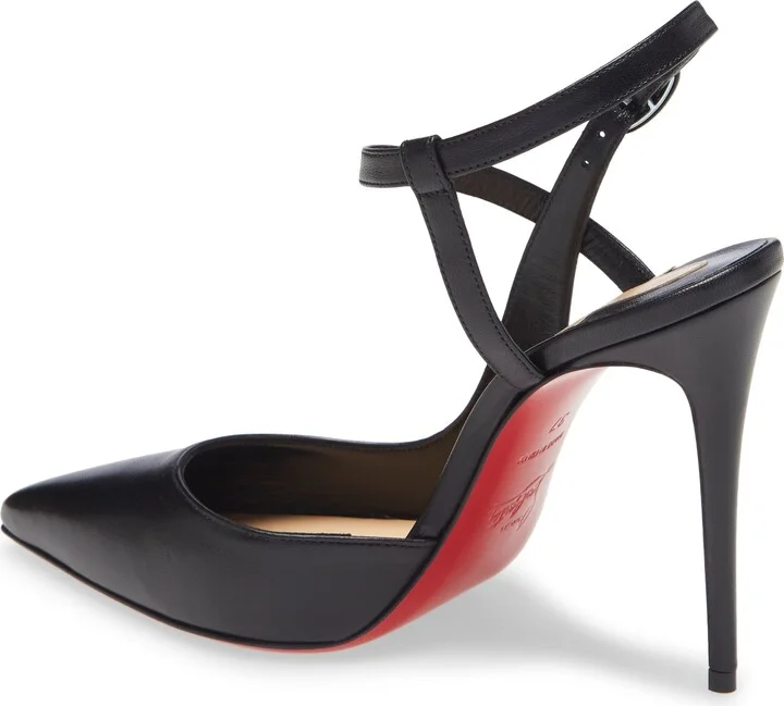 Jenlove Ankle Strap Pointed Toe Pump - Image 2