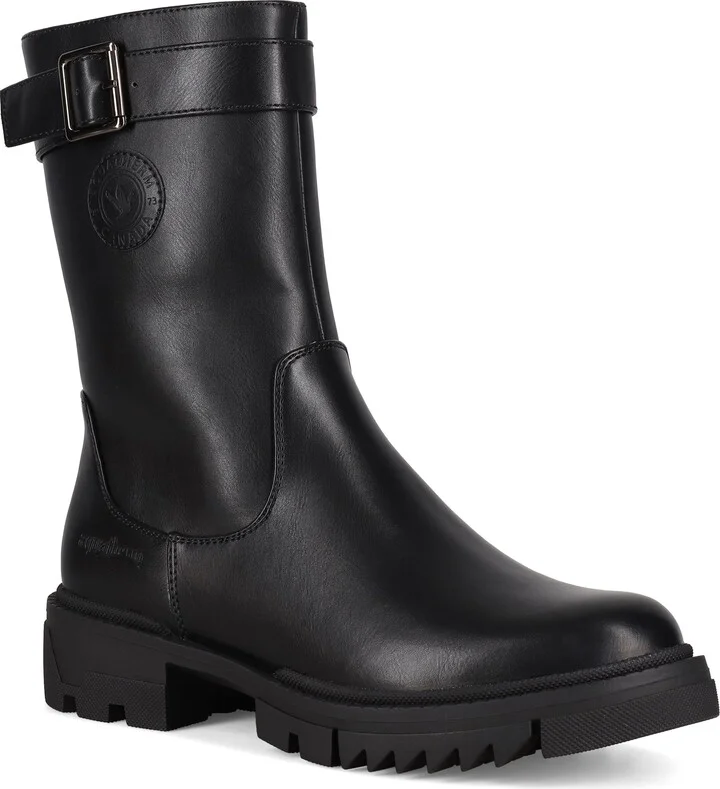Jenna Faux Leather Boot