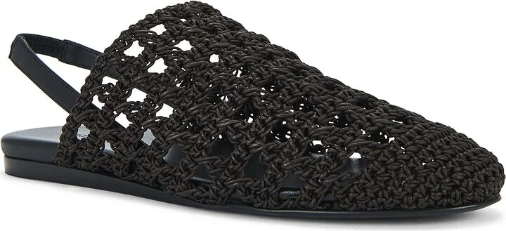 Jenni Kayne Crochet Jules Mule in Chocolate - Image 2