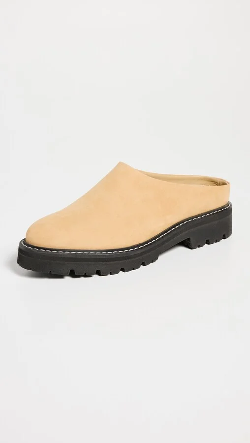 Jenni Kayne Oiled Leather Lug Sole Mules - Image 3