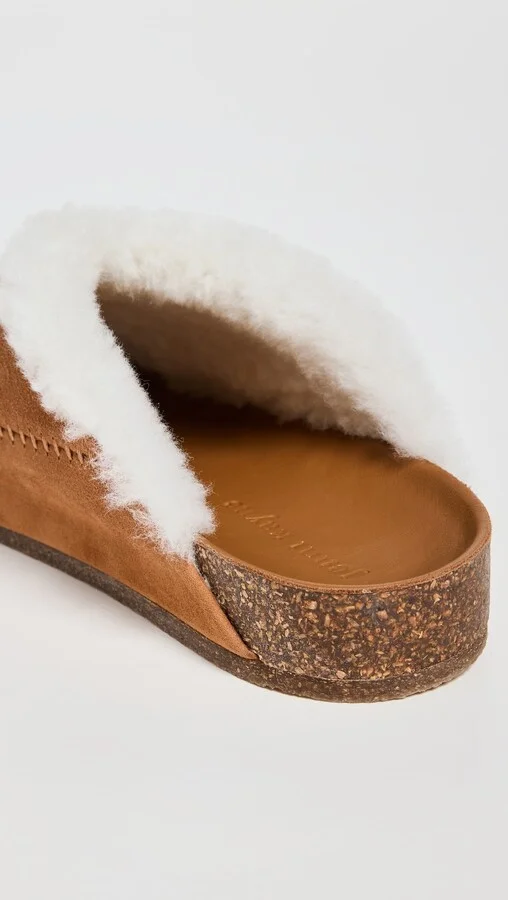 Jenni Kayne Shearling-Lined Moc Clogs - Image 3