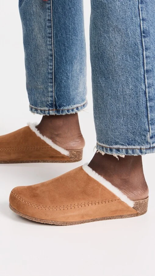 Jenni Kayne Shearling-Lined Moc Clogs - Image 4