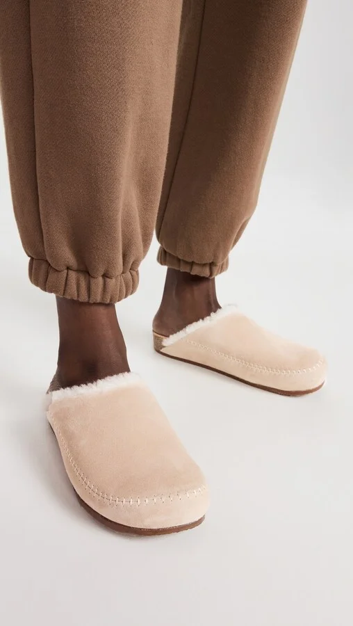 Jenni Kayne Shearling-Lined Moc Clogs - Image 5