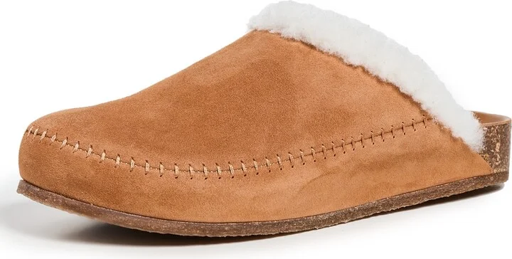 Jenni Kayne Shearling-Lined Moc Clogs