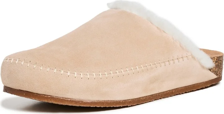 Jenni Kayne Shearling-Lined Moc Clogs