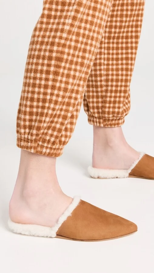 Jenni Kayne Shearling-Lined Mule - Image 3