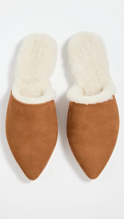 Jenni Kayne Shearling-Lined Mule - Image 5