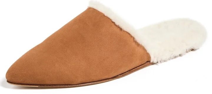 Jenni Kayne Shearling-Lined Mule