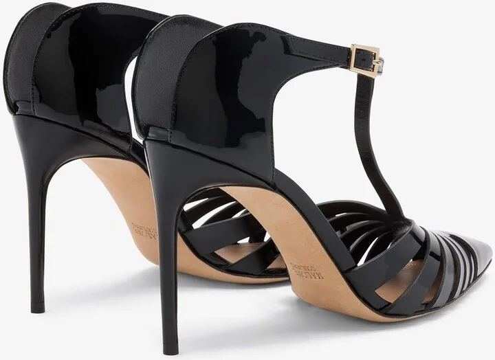 Jennifer 90 Patent Leather Mules - Image 2