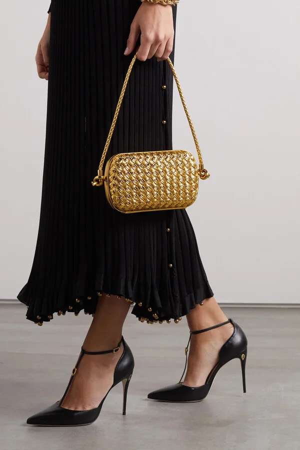 Jennifer Chamandi - Donato 105 Leather Pumps - Black - Image 2