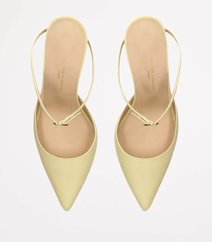 Jennifer Chamandi Leather Giuseppe Mules 85 - Image 4