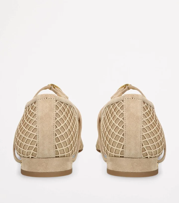Jennifer Chamandi Mesh Lorenzo Ballet Flats - Image 2