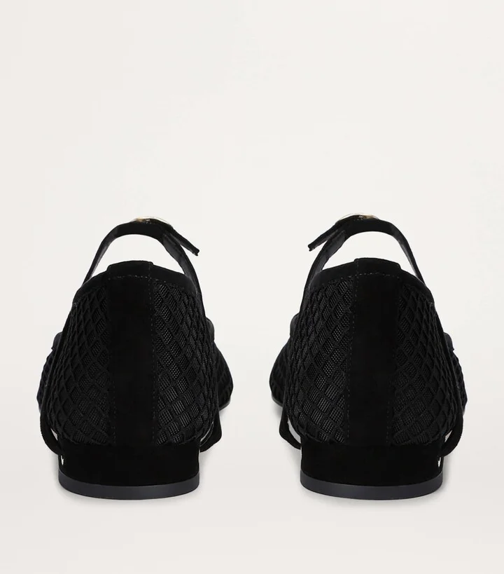 Jennifer Chamandi Suede Paolo Ballet Flats - Image 2